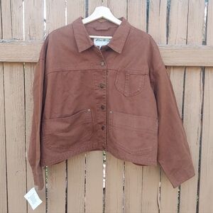 NWT Vintage 90s Eddie Bauer Women's Chore Coat XL
